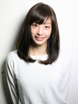 エス ヘア サロン(S. HAIR SALON) シンプルストレートロブ