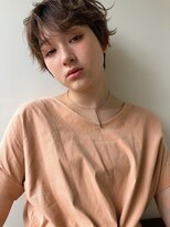 ガレージ バイ グリーン 原宿 表参道(Garage by green)&nbsp;【loki】ショート×ニュアンスパーマ