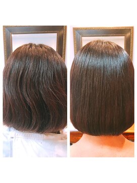 ミーノ(mｉｅｎｏ) 【髪質改善】お手入れ楽チン◎まとまるツヤ髪に【自由が丘】