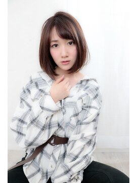 ユートラクト 寝屋川(U-tract) ◎寝屋川U-tract◎ナチュラルボブ×フォギーベージュ