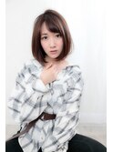 ◎寝屋川U-tract◎ナチュラルボブ×フォギーベージュ