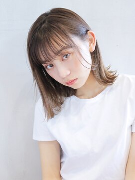 アイティー バイ アルバム 中野店(IT by ALBUM) ナチュラル外ハネロブ_ことりベージュウォーターフォール_35705