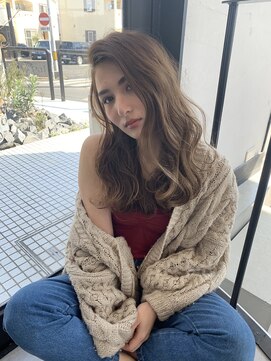 外国人風ハイライト