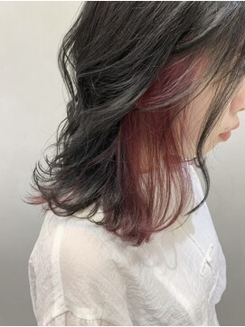 エイト 博多店(EIGHT hakata) 【EIGHT hakata】平島拓也__ダークグレー×インナーボルドー