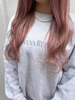 かきあげバング/ヘアセット/チラ見せカラー[東銀座/銀座]