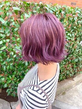 ネオヘアー 曳舟店(NEO Hair) ピンクパープル
