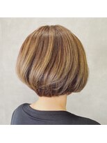 ヘアーサロン ウノ 新百合ヶ丘(hair salon UNO)&nbsp;ショートボブ/ことりベージュ