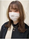 (akiko)ミディアムウルフスタイル