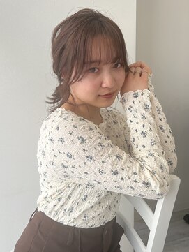 ミレバイジェニー (mirae by geny) アレンジも楽しくなる後れ毛カット R