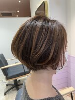 ネオリーブエクラ 上野御徒町店(Neolive eclat)&nbsp;白髪ぼかしハイライト