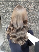 ロンド ルージュ 銀座店(Lond rouge) ツヤ髪ミルクティーベージュカール