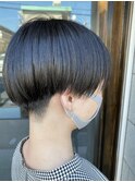 ハンサムショート ×   刈り上げ