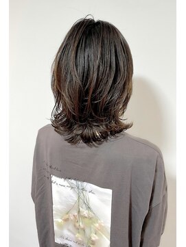 エマヘアープラス 下郡店(Emma Hair plus) 垢抜けくびれミディパーマ☆