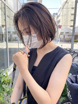 カフ(CAF) 【CAF　照下 大人可愛いワンカールボブ】