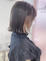 ユーフォリア 新宿店(Euphoria)&nbsp;切りっぱなしボブ　インナーカラー