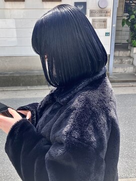 ロットアニバース(lott annibirth) 【髪質改善】 blue black /艶髪/透明感/トリートメント