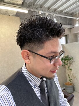 フラッグヘア 新宮店(Flag HAIR) 【メンズ】ビジネスマンスタイル