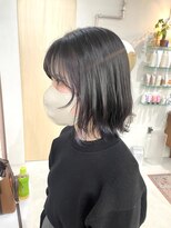 ヘアー アイス カンナ(HAIR ICI Canna) 伸ばしかけのボブにオススメ！ふんわりくびれヘア！