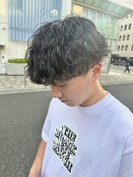 オーガニック アトリエ 大宮(organic+atelier) ツイストスパイラルパーママッシュコンマヘア刈り上げ韓国束感