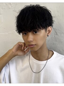 シェス 梅田茶屋町(shes) ソフトツイストパーママッシュ