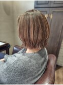 大人のレイヤーボブヘア