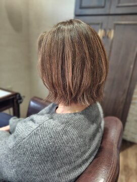 ロア ミオ 仙台駅前(Loa mio) 大人のレイヤーボブヘア