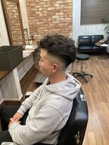 ライズヘアー(RISE HAIR)&nbsp;スキンフェード＋パーマ