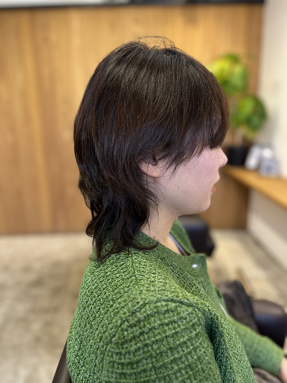 くせ毛活かし】レトロオレンジウルフ☆：L200496720｜ハル ヘアラボ