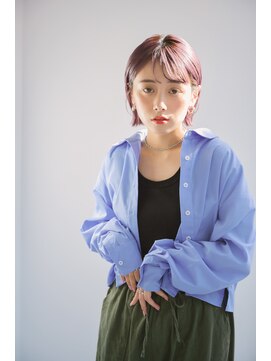 リトル 広島並木通り(little) イヤリングカット切りっぱなしボブ