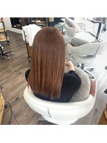 クラン ヘアーアンドスタジオ(CLAN hair & studio)&nbsp;ハイトーンエクステブリーチインナーミルクティーベージュ