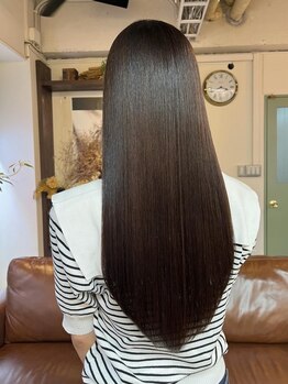 コレットヘア(Colette hair)の写真/【本宮】繰り返す程に髪質が良くなるコレットへアーの酸性ストレート。柔らかいナチュラルな仕上がり♪