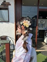 ヘアー リードレス(hair Re:dress)&nbsp;華やか編み込みヘアアレンジ