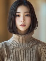 アルトリスト(Altruist Aging×HAIR&SPA)&nbsp;★ダークアッシュ大人ガーリーボブ着物似合わせカット/髪質改善