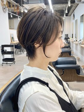 トト 船橋店(toto.) ☆ショートイメチェン前髪こなれミディアンブレラカラー［船橋]
