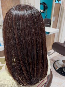 レゴヘアー(Lego Hair) 丸みロング/ココアブラウン