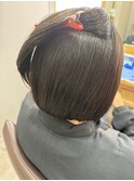 髪質改善ストレート