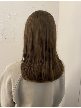 カウチ 板橋本町店(kauti) ブリーチ無しの明るめベージュカラー