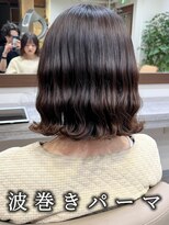 アミー 銀座(Ammy) ボブパーマの進化系 波巻きパーマ