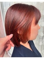 サリュー バイ イザ(Salut by IZA)&nbsp;オレンジカラー似合わせカット