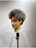 短髪スパイキーアップバングショート