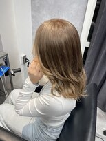 ミミー(mimiiy)&nbsp;ブラウンベージュ梅田/梅田ミルクティーベージュ/中崎町美容室