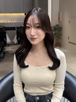 ロンド ロワール 門前仲町(Lond Loire)&nbsp;韓国レイヤーカット/くびれ巻き/前髪顔周り/セミディ[門前仲町]