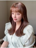 ミディアムウルフひし形シルエットひし形ボブヨシンモリ