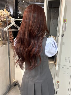 ウィム(wim) 艶感たっぷり "Cherry red"