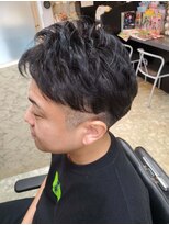 ローレル(Laurel)&nbsp;メンズ・ショート/パーマ/30代/城南区/;別府