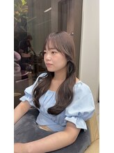 メイキンフィックス(makin Fix) レイヤーカット　ラベンダーアッシュ　髪質改善