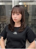 ★結べるレイヤーカット/韓国ヘアフォワード巻きオリーブ