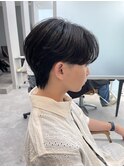 センターパート/ニュアンスパーマ