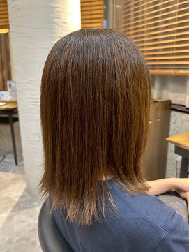 ヘアリゾート粋 トゥジュ 池袋東口店(tujuh) ミディアム/ブラウン/レイヤーカット