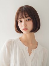 エル 横浜 ウエスト(eL 横浜 west)&nbsp;くびれヘア  美髪  ハイライトカラー　アプリコットオレンジ